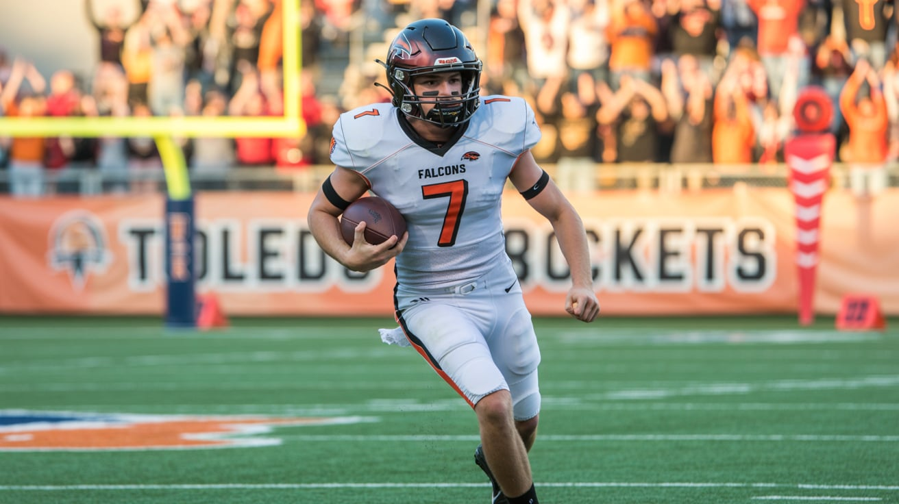 Bowling Green Falcons Football vs Toledo Football Match Player Stats
