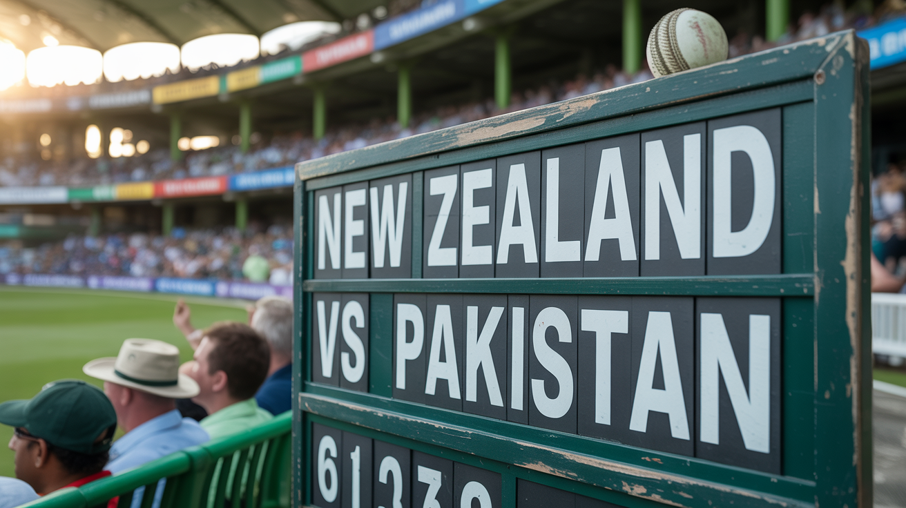 New Zealand National Cricket Team vs Pakistan National Cricket Team Match Scorecard