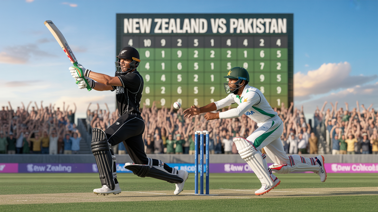New Zealand National Cricket Team vs Pakistan National Cricket Team Timeline