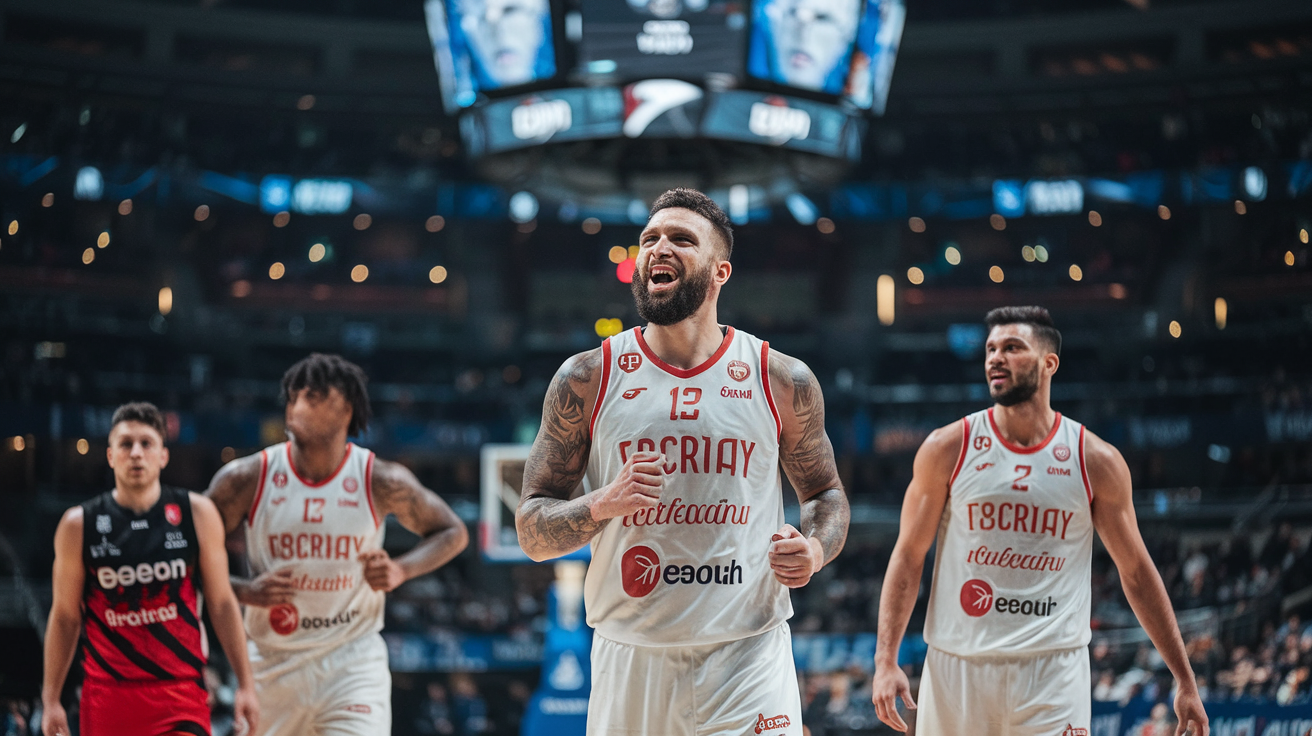 Olympiacos B.C. vs ASVEL Match Player Stats