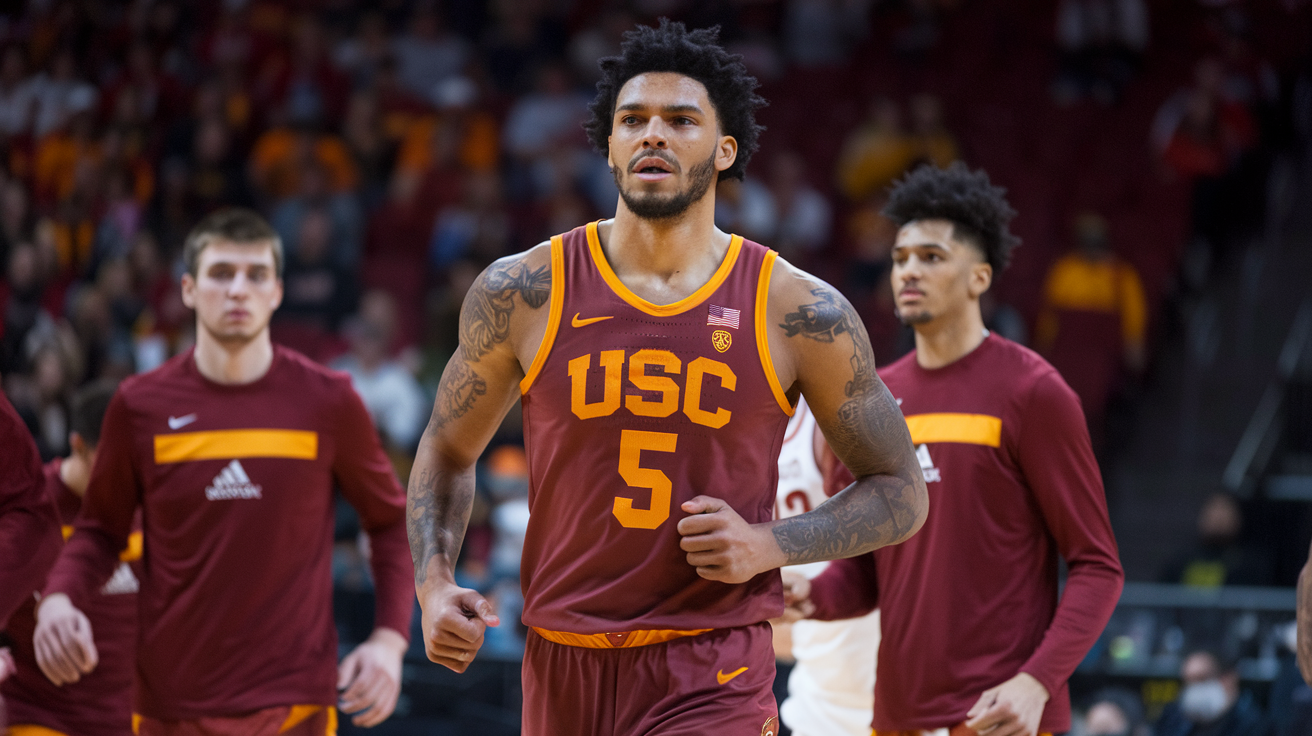 USC Trojans Men's Basketball vs Washington Basketball Match Player Stats