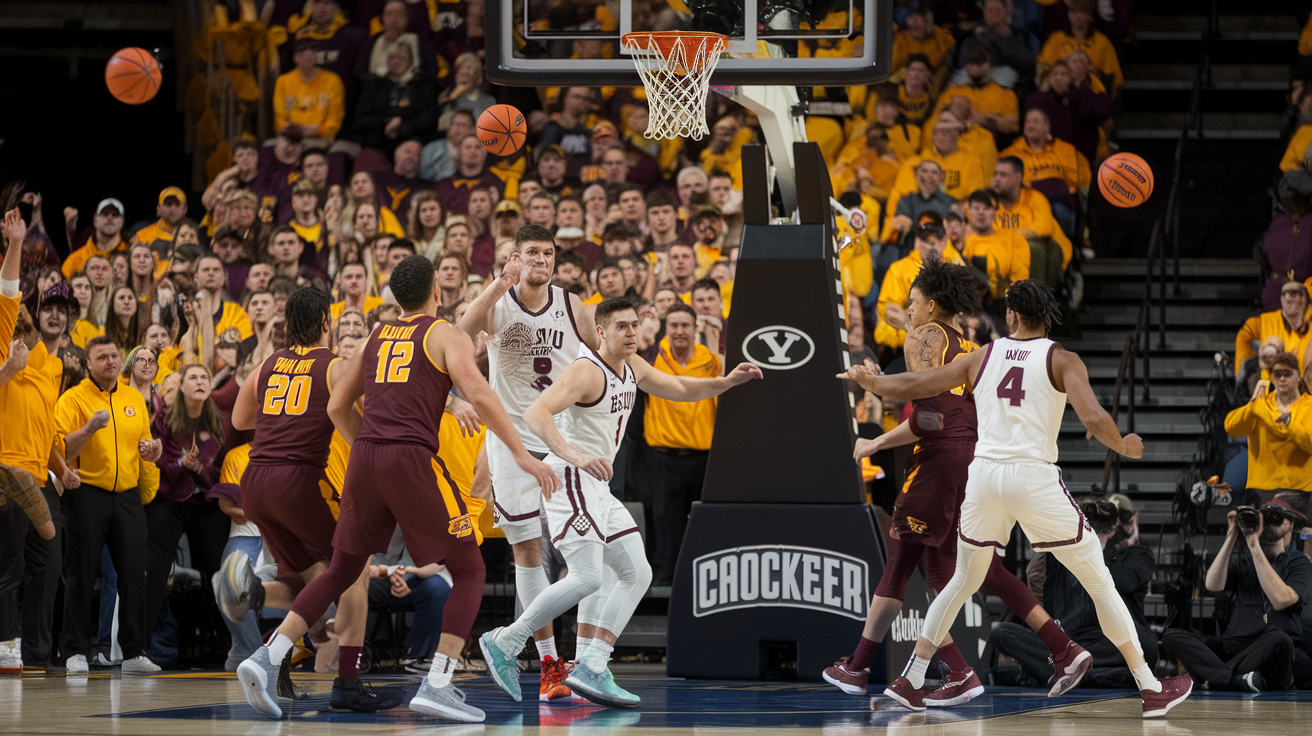 ASU Basketball vs BYU Cougars Men's Basketball Match Player Stats