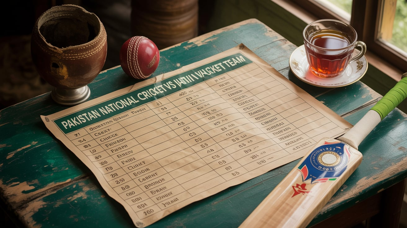 Pakistan National Cricket Team vs India National Cricket Team Match Scorecard