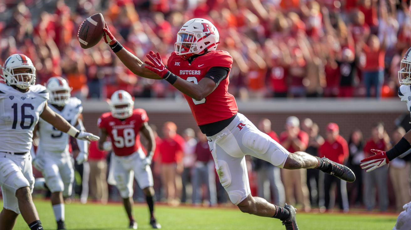 Rutgers Football vs Virginia Tech Hokies Football Match Player Stats