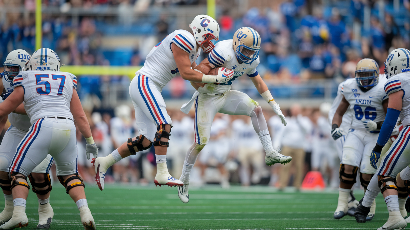 Colgate Football vs Akron Zips Football Match Player Stats