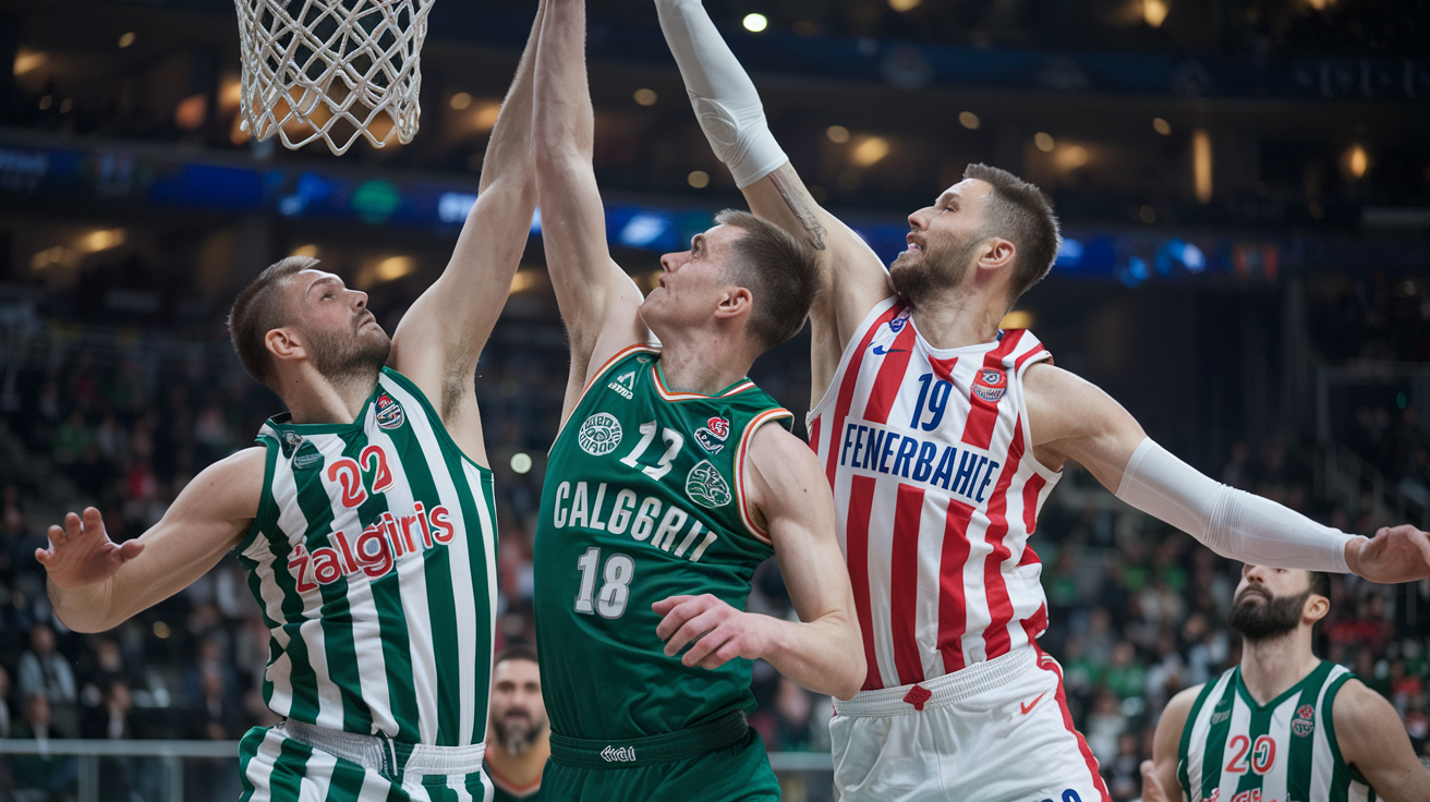 Žalgiris vs Fenerbahçe Basketball Match Player Stats