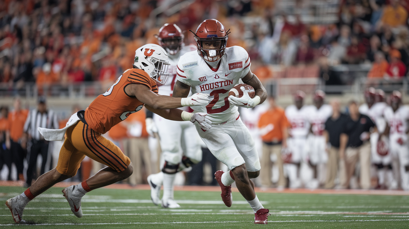 Houston Cougars Football vs Utah Utes Football Match Player Stats