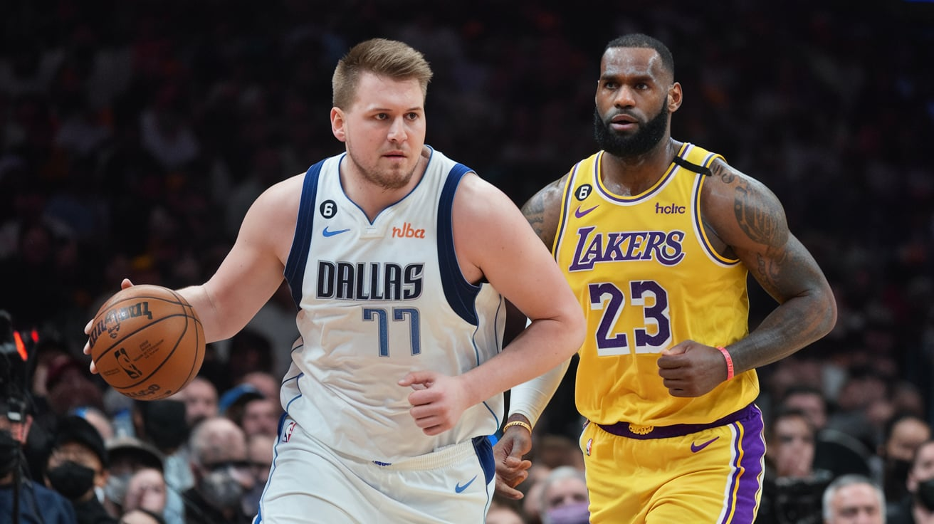 Dallas Mavericks vs Lakers Match Player Stats