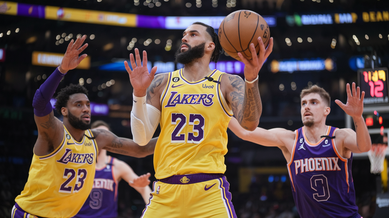 Lakers vs Phoenix Suns Match Player Stats