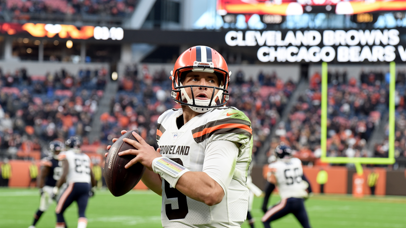 cleveland browns vs chicago bears match player stats