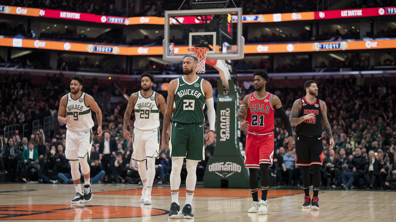 Milwaukee Bucks vs Chicago Bulls Match Player Stats