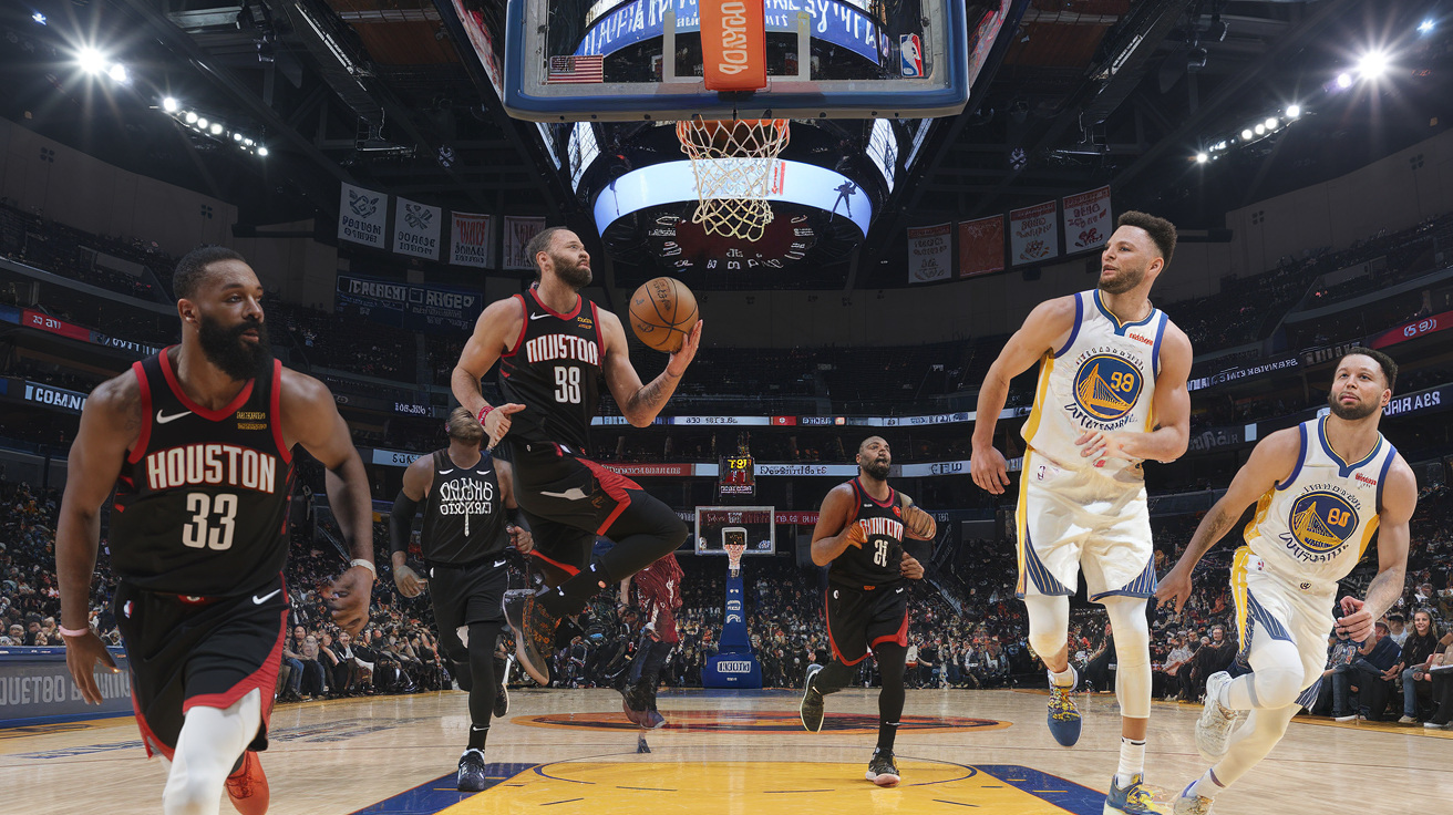 Houston Rockets vs Golden State Warriors Match Player Stats