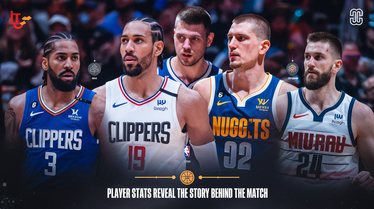 Clippers vs Denver Nuggets Match Player Stats
