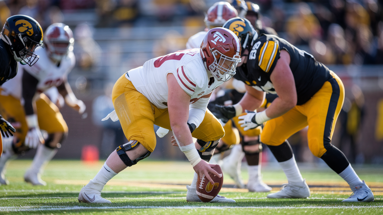 Troy Trojans Football vs Iowa Hawkeyes Football Match Player Stats