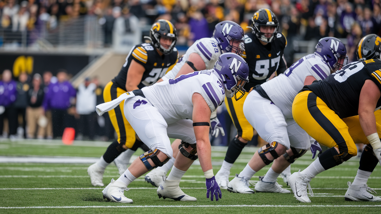 Northwestern Wildcats Football vs Iowa Hawkeyes Football Match Player Stats: A Closer Look