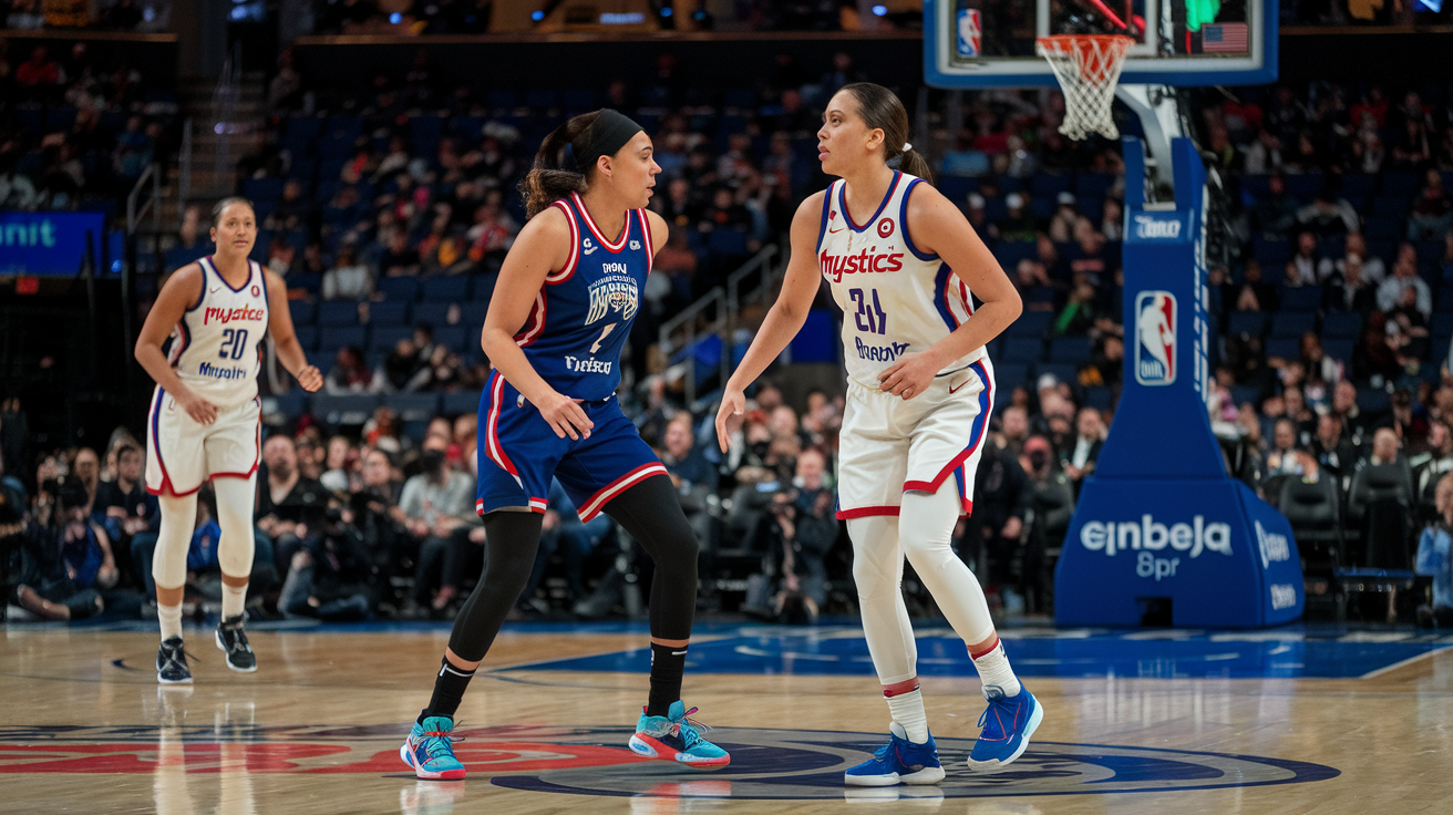 Washington Mystics vs New York Liberty Match Player Stats