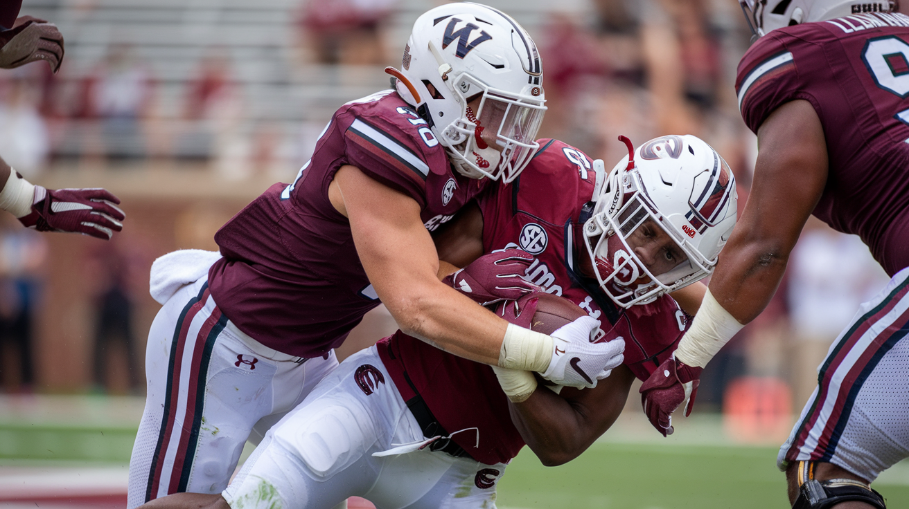 Wofford Football vs South Carolina Gamecocks Football Match Player Stats