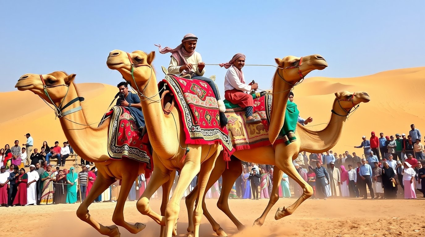 Camel Racing Cultural Sports