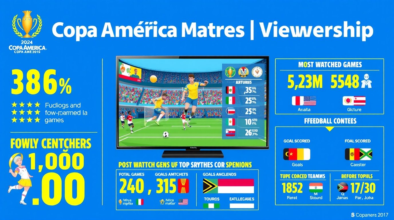 Copa América Match Stats Viewership