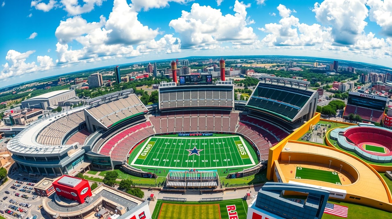Top NFL Stadiums USA