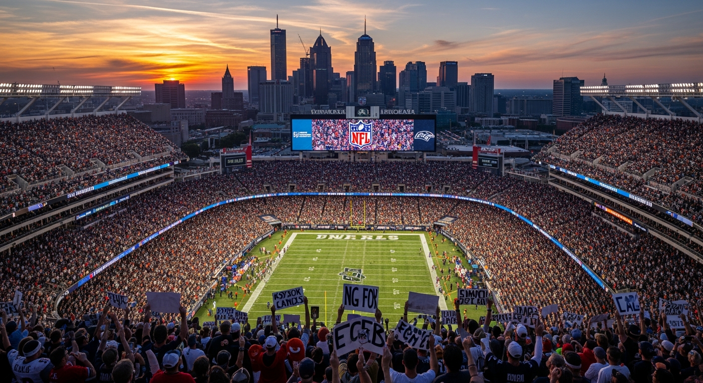 NFL Stadium Names by City